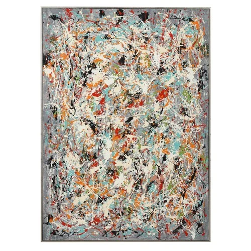 Uttermost 34379-ORGANIZED-CHAOS Organized Chaos 61" x 45" Framed - MultiColor - Picture 1 of 7