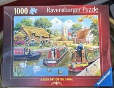 EUC! Ravensburger  A BUSY DAY ON THE CANAL  J...