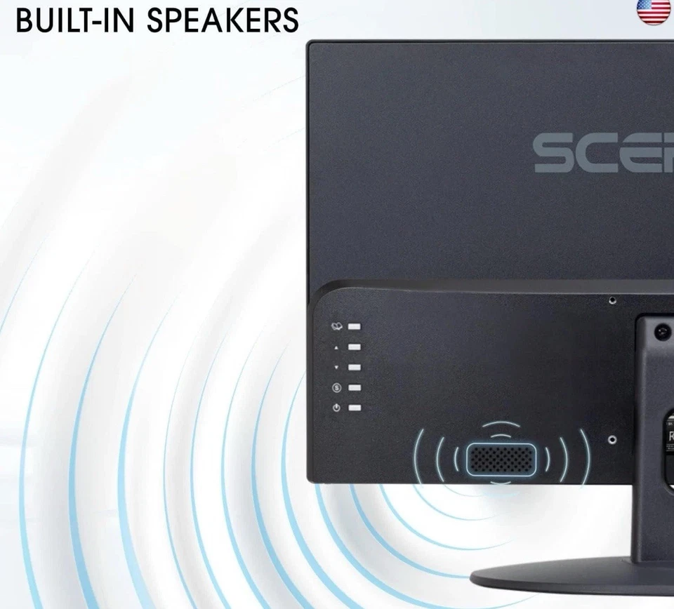 Sceptre 22 inch 75Hz 1080P LED Monitor 99% sRGB HDMI X2 VGA (PACKAGE INCLUDES 2) - Image 4 of 4