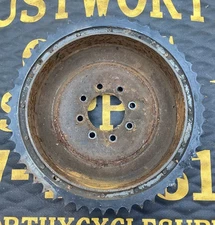 OEM HARLEY SPORTSTER XLCH REAR BRAKE DRUM SPROCKET 41407-52 IRONHEAD K MODEL