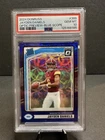 2024 Donruss Rated Rookie Jayden Daniels Optic Preview Blue Scope RC PSA 10