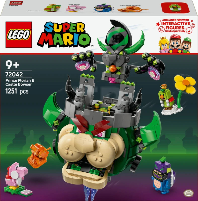 LEGO Super Mario Prince Florian & Castle Bowser 72042 Building Toy
