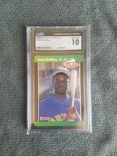 1989 Donruss The Rookies - Ken Griffey Jr #3 (RC) CGC 10.