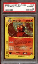 PSA 10 GEM MINT Magcargo H16/H32 HOLO RARE Skyridge Pokemon Card on eBay