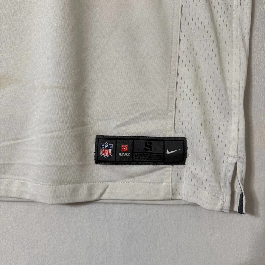 Camiseta deportiva Nike Dallas Cowboys Sean Lee #50 NFL On Field blanca azul pequeña 472792-100 Foto 4 de 4