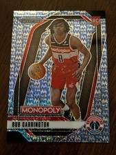 2025 Panini Prizm Monopoly Blue Millionaire Shimmer Bub Carrington RC #87 06/10