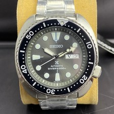 Rare Seiko Prospex Sea Turtle SRPC23K1 Men Gray Dial Automatic BNIB NOS UNWORN