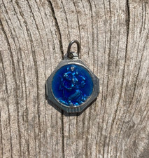 St Christophe - medal pendant enamel!