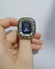 Ring for Police To Serve & Protect Cops – Enforcement Souvenir Black Handmade