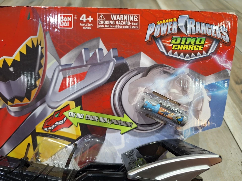 Espada de batalla Bandai Power Rangers Dino Super Charge Spiked 2015  Foto 4 de 4