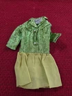 VINTAGE  BARBIE OUTFIT #CITY SPARKLER" GREEN DRESS  #1457  1970