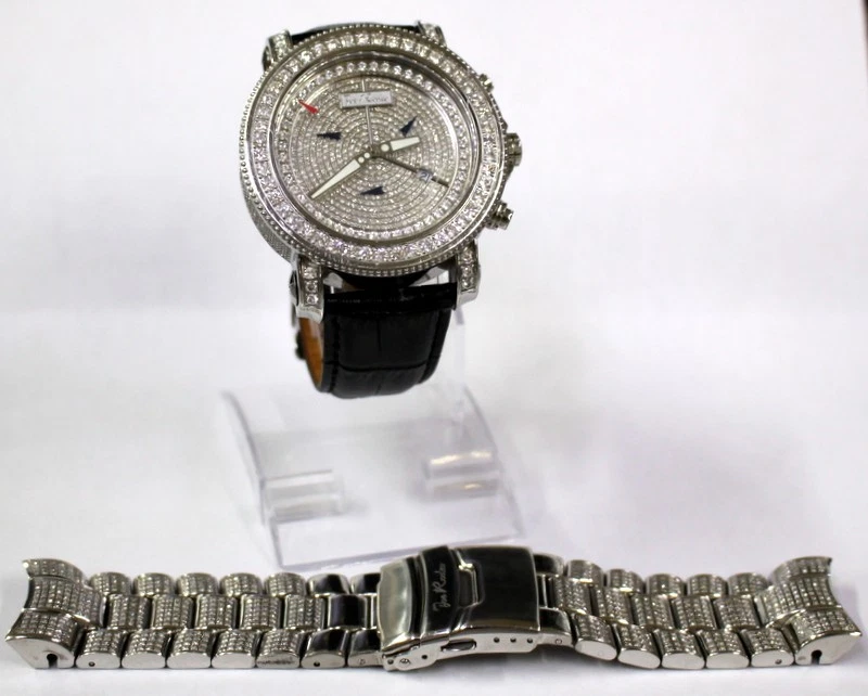 Reloj Joe Rodeo Junior 17,25 quilates diamantes helados JJU42 Foto 2 de 4