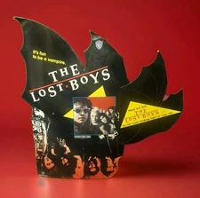 1987 "THE LOST BOYS" K. Sutherland Rare VHS AUSTRALIAN VIDEO COUNTER STANDEE 