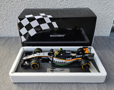 1:18 Minichamps Sergio Perez Force India Mercedes VJM09 3rd Place Monaco 2016