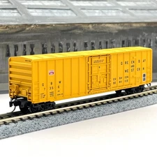 Micro-Trains 27080 Green Bay Western 50ft Rib Side Boxcar GBW 7356 N Scale