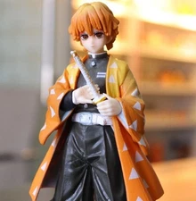 Demon Slayer: Kimetsu No Yaiba Agatsuma Zenitsu 5.5" Action PVC Figure Toys BULK