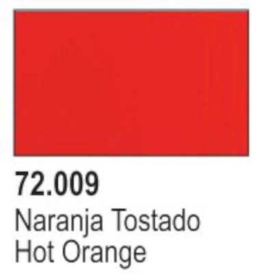 18ml Bottle Hot Orange Game Color