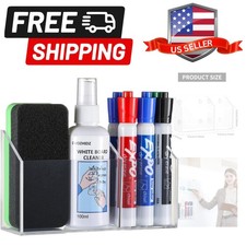 Acrylic Magnetic Marker Holder For Whiteboard Dry Erase Marker Holder For Off...