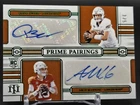 2025 National Treasures NCAA - Arch Manning Quinn Ewers Dual Auto 1/5 - Texas