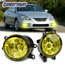 Yellow Pair Led Front Bumper Fog Light Driving Lamp For Lexus Is350 2011-2015