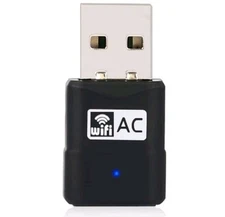 AC 600Mbps Mini Wireless LAN WiFi USB Adapter 802.11ac/b/g/n Dual Band 5G&2.4G S
