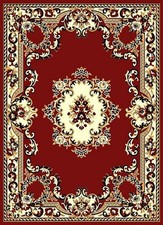 Traditional Rug Classic Floral Chinese Design Timeless Any Room Soft Low Pile