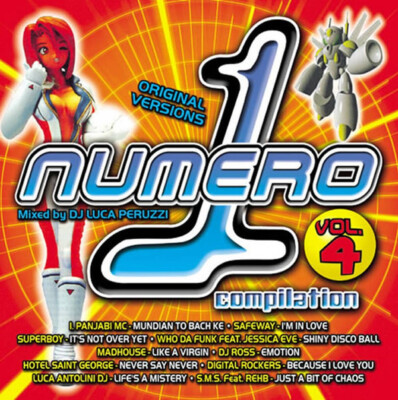 DJ Luca Peruzzi    Nummer 1 Compilation Vol. 4 , cd 2002 sealed versiegelt