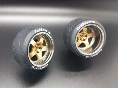 DEMON RESINS 1/12 Work Meister Wheels & Toyo R888 Tyres - Tamiya Porsche 934 RSR - 3D Printed