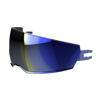 Blue Mirrored Sunshade Visor Helmet Airoh Connor / Spark 2