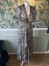 Dress Ladies 10 ASOS Port Boutique Animal Maxi Long Evening Ball gown Cocktail