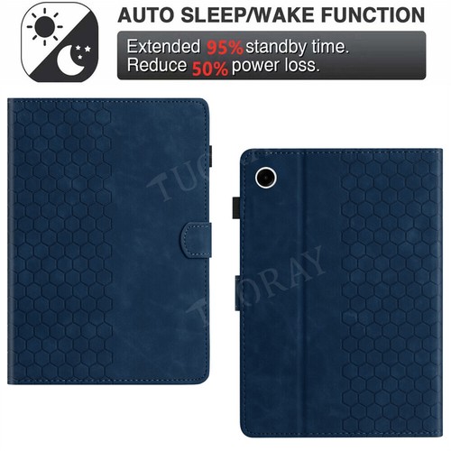Leather Folio Case Stand Cover For Samsung Galaxy Tab A9+ A8 S9 FE S8 S7 S6 Lite - Picture 59 of 81