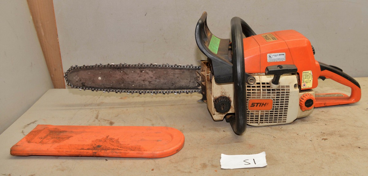 Vintage Stihl 029 Super logging chainsaw collectible wood saw