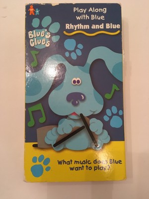 Blues Clues Rhythm And Blue Vhs 1999 Blue S Clues Steve Burns Nick Jr Ebay