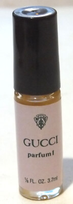 Gucci Parfum 1 3.7ml/1/8oz Splash Mini Rare