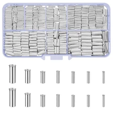 650 Pcs 7 Sizes Wire Ferrules Kit, Tinned Copper Crimp Connectors, 22-18 AWG 16-