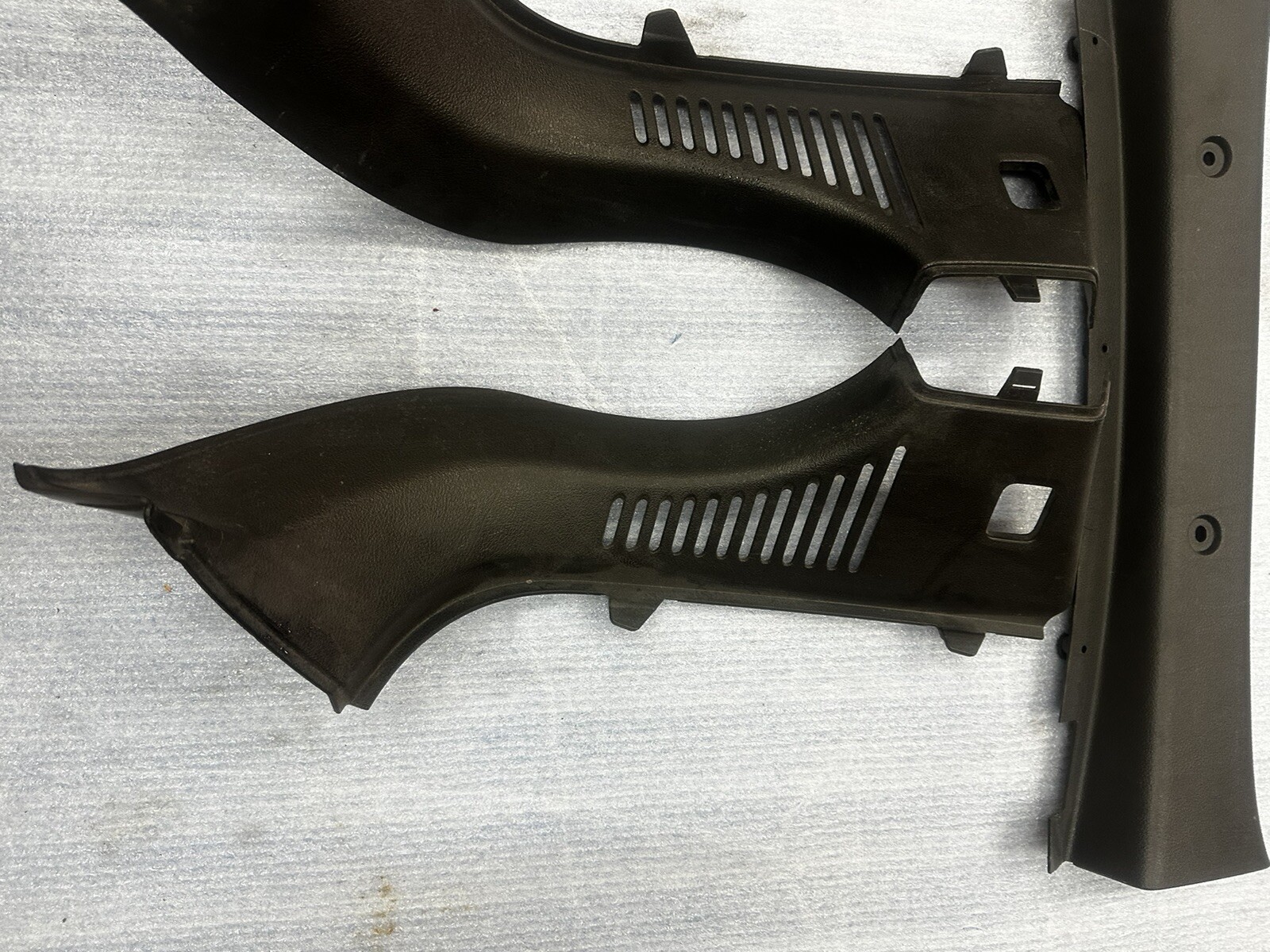 03-10 Bentley Continental GT GTC Rear  Trunk Cover Panel Trim Set OEM