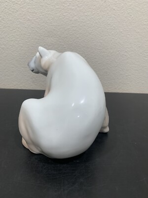 Bing & Grondahl B & G Denmark Sitting Polar Bear Figurine No 1629