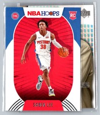 Saben Lee ROOKIE  Base 2020-2021 Panini NBA Hoops First NBA RC #206