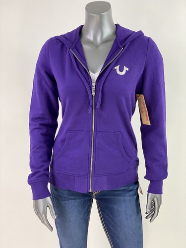 Purple True Religion Women Hoodies 
