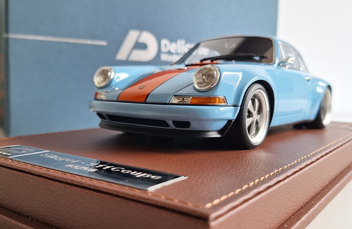 Porsche 911 (964) Singer 1989 Gulf Colors 1:18 Delicate Model
