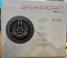 SpeakerCraft SC-DX-FC6 DX Focus Series 6 1/2"  In ceiling speakers (Pair)