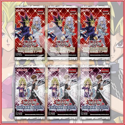 YuGiOh LEGENDARY DUELISTS: SEASON 2 & 3 BUNDLE PACKS (69 Cards) LDS2 & LDS3 