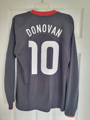 Nike USA US Soccer USMNT 2008/2009 Away Jersey PI LS Landon Nike USA US Soccer USMNT 2008/2009 Away Jersey PI LS Landon