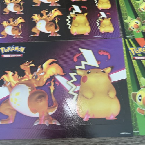 Offizielle Pokemon Sammler Sticker 4 Blatt - Bild 2 von 5