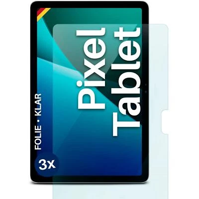 3x Schutzfolie für Google Pixel Tablet Displayschutz HD Klar flexibel kein Glas - Bild 1 von 4