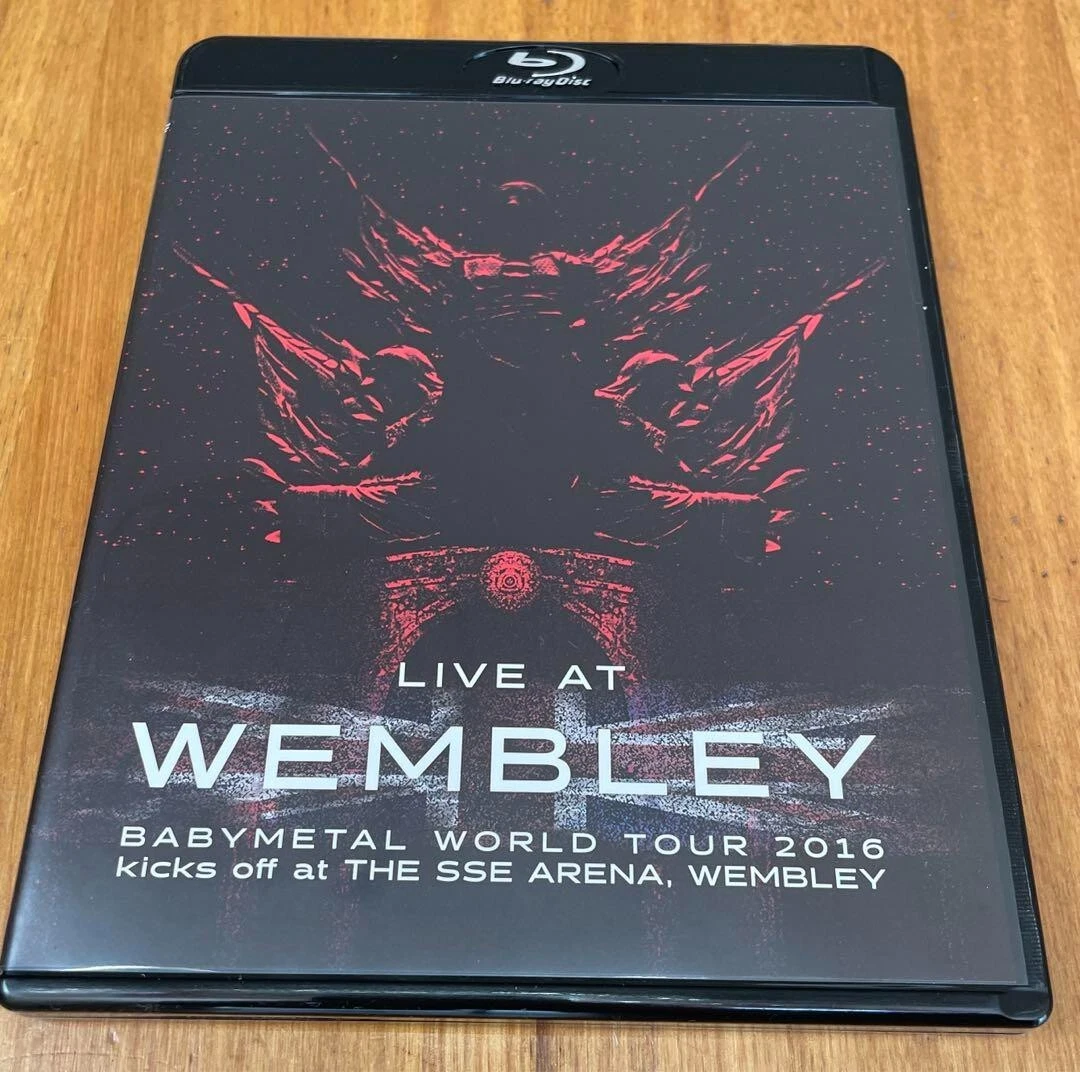 LIVE AT WEMBLEY BABYMETAL WORLD TOUR 2016 kicks off at THE SSE ARENA Blu-ray
