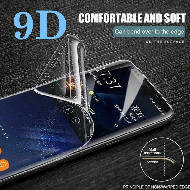 2X 3D Curved Clear Soft PET Full Screen Protector Film For OnePlus 7 Pro - Image 2 of 4