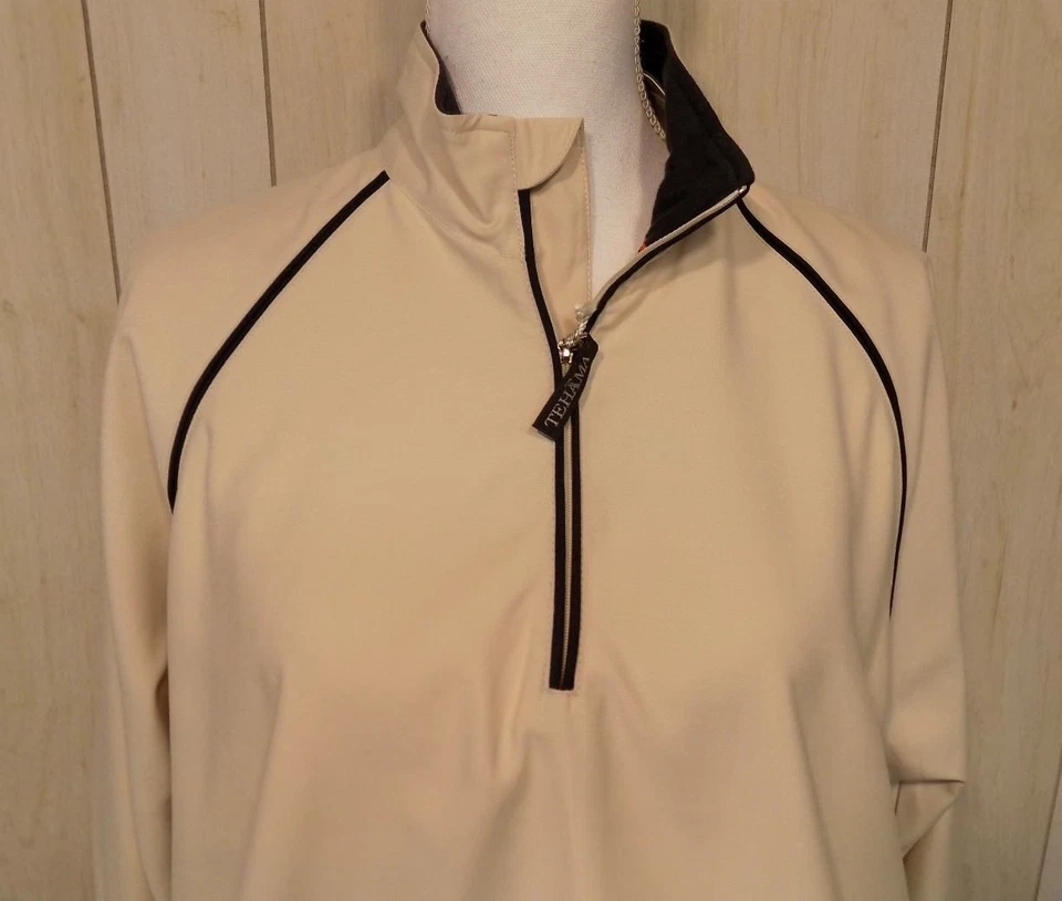 Tehama Nancy Haley Women's Golf Windbreaker Jacket Size M Half Zip NEW - Image 2 of 4