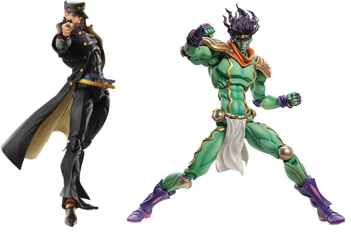 Star Platinum Figure Super Action Statue JoJo's Bizarre Adventure