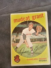 1959 Topps - #186 Mudcat Grant, Mudcat Grant